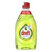 Dreft Lime and lemongrass dishwashing detergent extra hygiene