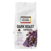 Fair Trade Original Espresso dark roast coffee beans