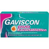 Gaviscon Dual chewing tabs small