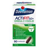 Davitamon Actifit 50+ omega 3 visolie capsules