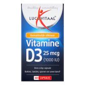 Lucovitaal Vitamine D3 25 mcg capsules klein