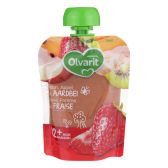 Olvarit Banaan, appel en aardbei smoothie (vanaf 12 maanden)