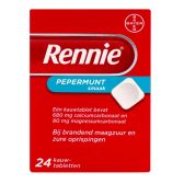 Rennie Peppermint chewing tabs small