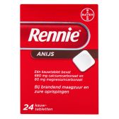 Rennie Anise chewing tabs