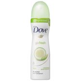 Dove Go fresh komkommer deodorant spray groot (alleen beschikbaar binnen Europa)