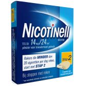 Nicotinell 14 mg/24 uur stoppen met roken pleisters