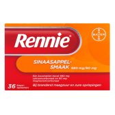 Rennie Orange chewing tabs