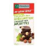 Damhert Nutrition Hazelnut milk chocolate tagatose low in sugar