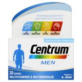 Centrum Multivitaminen en multimineralen voor mannen klein