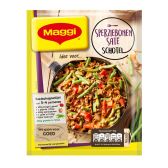 Maggi Sperziebonen satesaus dagschotel