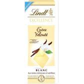 Lindt Excellence vanilla white