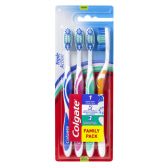 Colgate Triple action medium toothbrushes