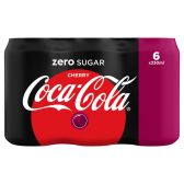 Coca Cola Sugar free cherry 6-pack