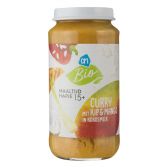 Albert Heijn Biologische curry met kip en mango in kokos (vanaf 15 maanden)