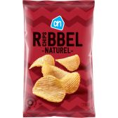 Albert Heijn Naturel ribbelchips