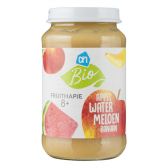 Albert Heijn Organic fruit porridge apple, watermelon and banana (from 8 months)