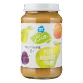 Albert Heijn Organic fruit porridge pear, plum and apricot (from 8 months)