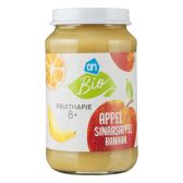 Albert Heijn Biologische fruithapje appel, sinaasappel en banaan (vanaf 8 maanden)