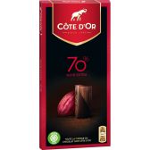 Cote d'Or Noir intens 70% cocoa tablet