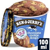 Ben & Jerry's Moophoria chocolate cookie dough ice cream light mini cup (only available within Europe)