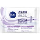 Nivea Sensitive cleansing wipes
