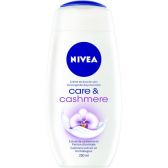 Nivea Care & cashmere douchecreme klein