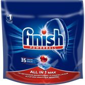 Finish All-in-1 regular dish washing tabs