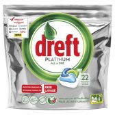 Dreft Platinum vaatwastabletten regular