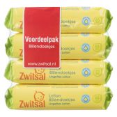 Zwitsal Billendoekjes lotion 4-pack