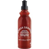 Go-Tan Smokey sriracha hot chilli sauce large