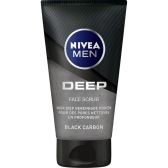 Nivea Deep face scrub for men