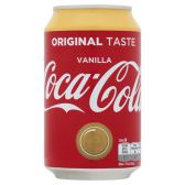 Coca Cola Vanille blik groot