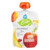 Albert Heijn Biologische knijpfruit appel en banaan (vanaf 6 maanden)