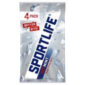 Sportlife Hotmint sugar free chewing gum 4-pack