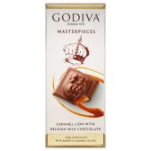 Godiva Milk chocolate caramel lion tablet masterpiece