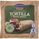 Santa Maria Organic wholegrain tortilla wraps