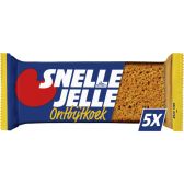 Wieger Ketellapper Snelle Jelle ontbijtkoek naturel repen