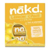 Nakd Lemon cake fruit bar with nuts