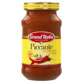 Grand'Italia Piccante pastasaus met rode peper groot