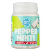 Albert Heijn Peppermint chewing gum jar