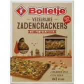 Bolletje Vezelrijk zadencrackers met pompoenpitten