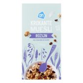 Albert Heijn Krokante muesli met rozijnen