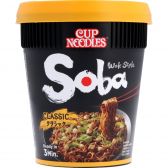 Nissin Classic soba cup noodles