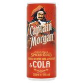 Morgan Rum and cola