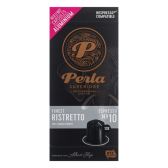 Perla Superiore espresso ristretto coffee caps