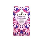 Pukka Biologische vlierbessen echinacea kruidenthee