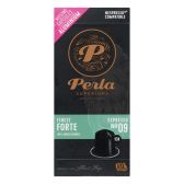 Perla Superiore espresso forte koffie capsules klein