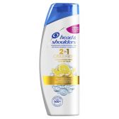 Head & Shoulders Citrus fris 2 in 1 shampoo groot