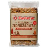 Bolletje Zadencrackers met pompoenpitten