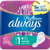 Always Platinum ultra normal sanitary pads